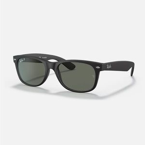 Ray Ban RB2132 New Wayfarer Classic Polarized Matte Black